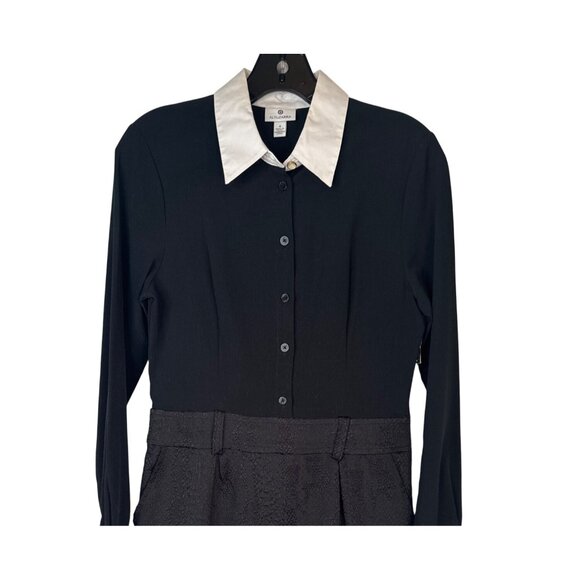 2/$30 Altuzarra Size 4 Black & White Long-Sleeve Dress - Picture 6 of 16
